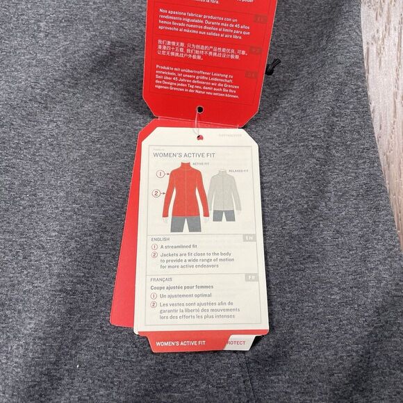The North Face Ridgeline SS Vest Womens Size XL Gray Windwall Soft Shell Jacket - Picture 4 of 13